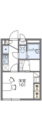 レオパレスＥＸの物件間取画像